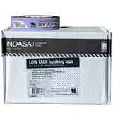 Indasa Low Tack Purple Masking Tape, 25mm (1"), 589663/589670, 12 Rolls (1 Case)