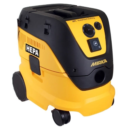 Mirka Dust Extractor, 1230 HEPA Auto-Filter Clean, DE-1230-AFC