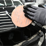 Sandwox 768 Super Fine Orange Series 6" Grip Sanding Discs in action, 3