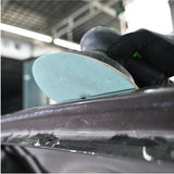 Sandwox 136 Green Eco Speedfix Series 6" Solid PSA Sanding Discs in action, 1