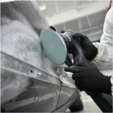 Sandwox 136 Green Eco Speedfix Series 6" Solid PSA Sanding Discs in action, 2