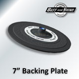 Buff & Shine 7" Backup Pad, Stiff Edge, 1938-HD