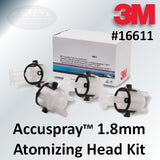 3M Accuspray Atomizing Head Refill Kit, 1.8mm, Part #16611