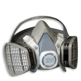 3M 5000 Series Half Face Disposable Respirator with O/V Cartridges