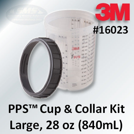 3M 16023 PPS Large Cup & Collar