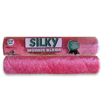 ArroWorthy Silky Mohair 9 Inch Roller Covers, 3/16