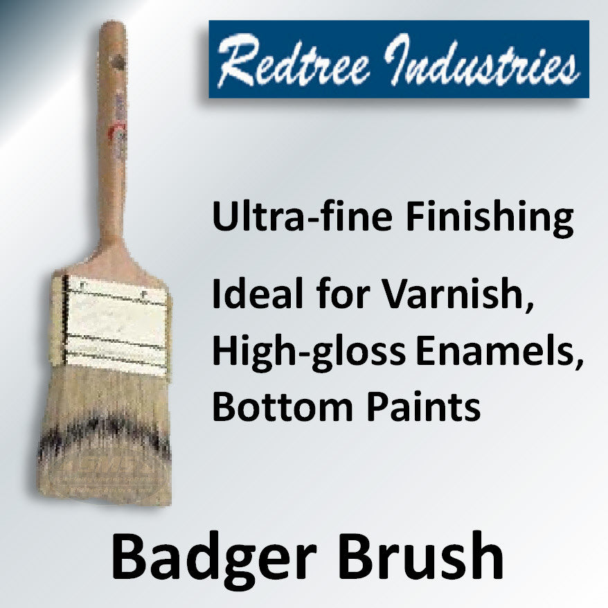 Redtree 10011 1in Badger Brush