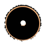Buff & Shine 5.5" Microfiber Black and Orange Buff Pad, Cutting / Polishing, 580MFP