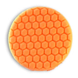 Buff & Shine 7.5" Center Ring Foam Hex-Face Buff Pad, Medium Cutting, 680RH