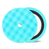 Buff & Shine 8" Center Ring Foam Convoluted Waffle Buff Pad Collection