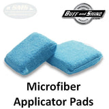Buff & Shine Premium Microfiber Applicator Pads Multi-Pack, MFA35