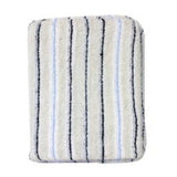 Buff and Shine Blue Striped Microfiber Applicator Pad, 1