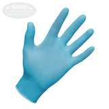 SAS Safety DERMA-LITE 5 mil Lightly-Powdered Nitrile Gloves