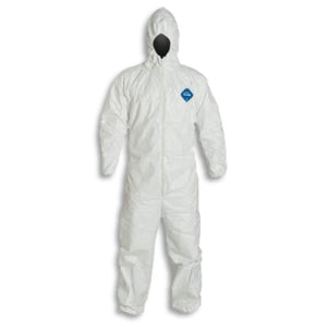 DuPont Tyvek 127S Hooded Protective Suit Coveralls