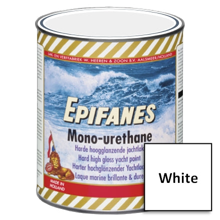 Epifanes Monourethane Yacht Paint, #WHT White, 750ml, MUW.750