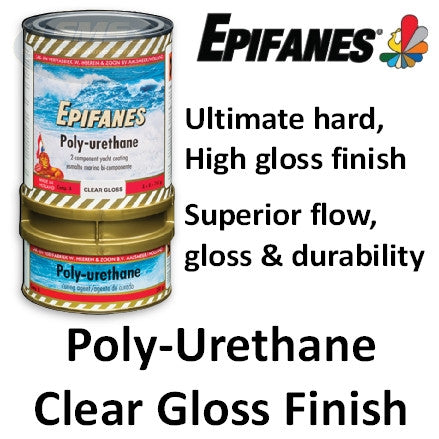Epifanes Polyurethane Clear Gloss Varnish, PUCG.750 –