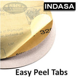 Indasa Rhynostick Solid PSA Sanding Discs Easy Peel Tabs