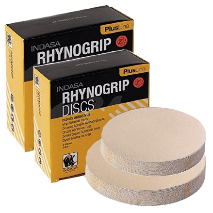 Indasa PlusLine Rhynogrip Solid Sanding Discs Collection