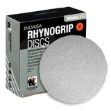 Indasa WhiteLine Rhynogrip 6" Solid Sanding Discs, 61 Series