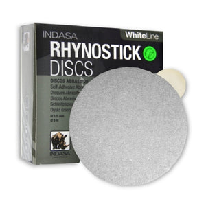Indasa WhiteLine Rhynostick Solid PSA Sanding Disc Collection