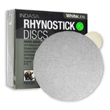 Indasa WhiteLine Rhynostick 6" Solid PSA Sanding Discs, 60 Series