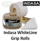 Indasa WhiteLine Rhynogrip 2.75" Hook & Loop Sanding Rolls, 92R Series