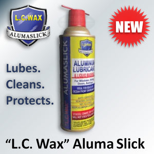L.C. Wax Alumaslick - Aluminum Lubricant & Liquid Masking
