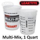 Leaktite 1 Quart Multi-Mix Container, 2M3, 3