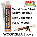 MAS Epoxies Woodzilla 2-Part Epoxy, 185ml, 35-130