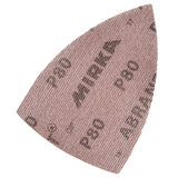 Mirka Abranet 4" x 6" x 6" Delta Sanding Triangles, Retail Packs, 9A-219-RP, 3