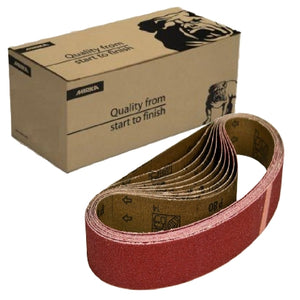 Mirka 3" x 18" Portable Sanding Belts
