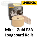 Mirka Gold 2.75" PSA Abrasive Sanding Rolls, 23-574/584 Series, 5