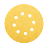 Norton A296 Gold Reserve No-Fil 5" 8-Hole Vacuum Grip Sanding Discs, Medium