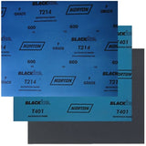 Norton Black Ice T214/T401 9" x 11" Wet/Dry Sanding Sheets, 4