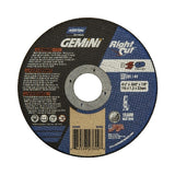 Norton Cut-Off Wheel Gemini RightCut, 4.5" x 0.045" x 7/8", AO Type 01/41