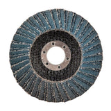 Norton Flap Disc Metal R828 ZA, 4.5" x 7/8", Fiberglass Hub, Flat T27, Zirconia Alumina, 2