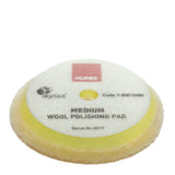 RUPES 5.75" D-A MEDIUM Yellow Wool Pad for 5" LHR15, LHR12E, LTA125, LK900E Mille Tools, 9.BW150M, 1