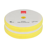 RUPES 6.25" Yellow Fine Foam Pad for LH19E Rotary Tool with 6" Backing Plate, 9.BR180M, 2-pack