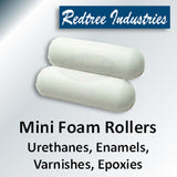 Redtree 4" Mini Foam Roller Refill Twin Pack, 36065, 3