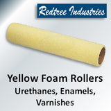 Redtree 9" Yellow Standard Foam Roller Covers, 29311