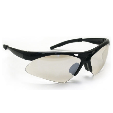 SAS Safety Diamondbacks Safety Goggles, Black Frame with Indoor/Outdoor Mirror Lens, 540-0202