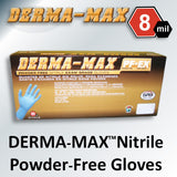 SAS Safety DERMA-MAX 8 mil Powder-Free Nitrile Gloves