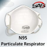 SAS Safety N95 Particulate Respirator, 8610, 4