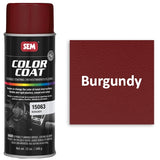 SEM 15053 Color Coat Burgundy, 16 oz Aerosol