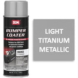 SEM 39283 Bumper Coater Light Titanium Metallic, 16oz Aerosol