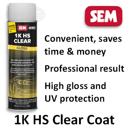 SEM Products 40903 1K HS Clear