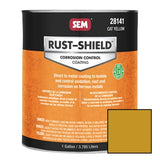SEM 28141 2.8 VOC Rust Shield, CAT Yellow, Gallon, 2