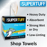 Trimaco SuperTuff Shop Towels, 200 Count, 10220, 4