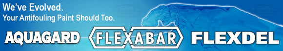 Aquagard, Flexabar and Flexdel Boat and Buoy Paint Collection