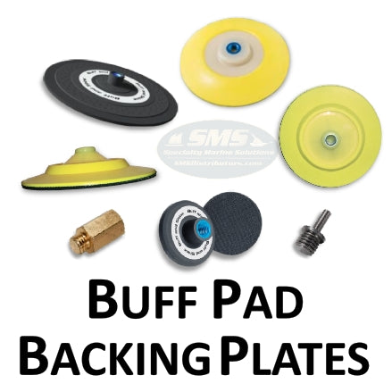 Buff Pad Backing Plates and Adapters
